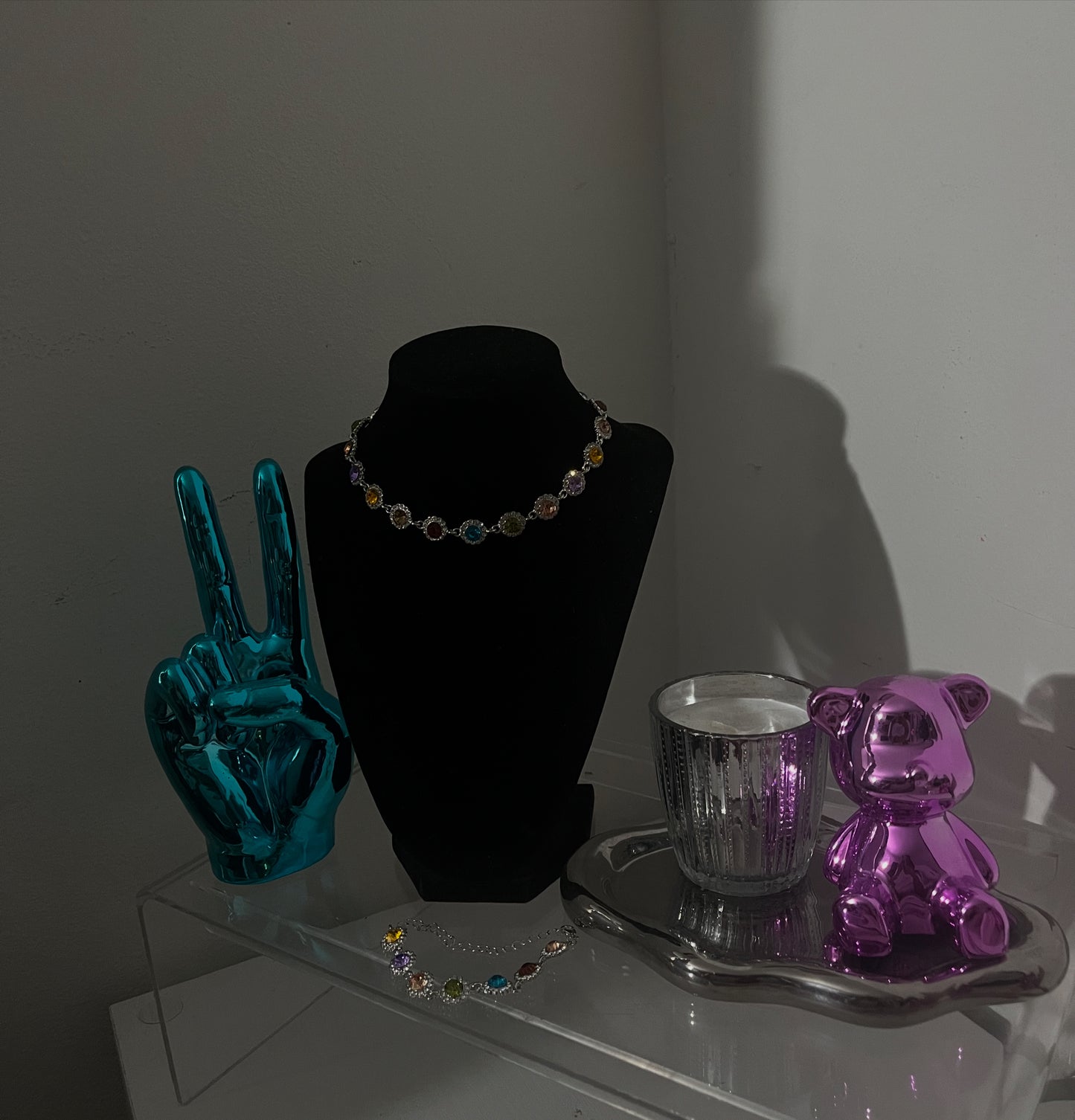 Rainbow Choker Set